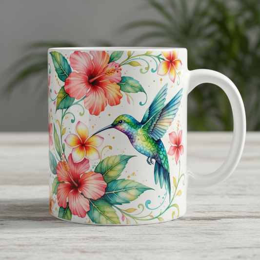 Hummingbird Tropical Mug
