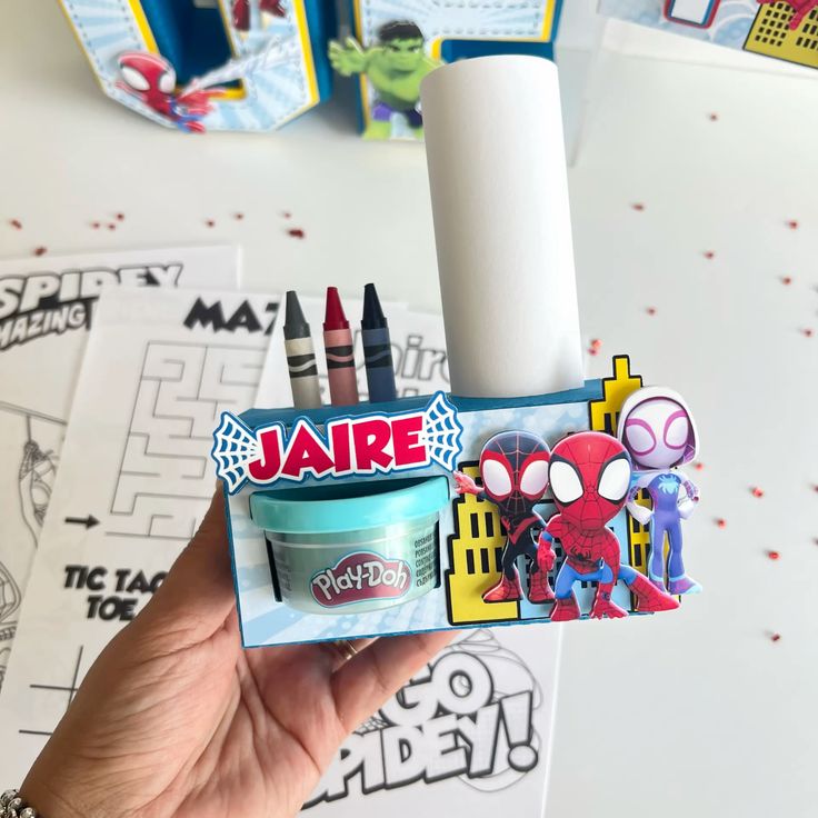 Customizable Play-Doh Activity Box