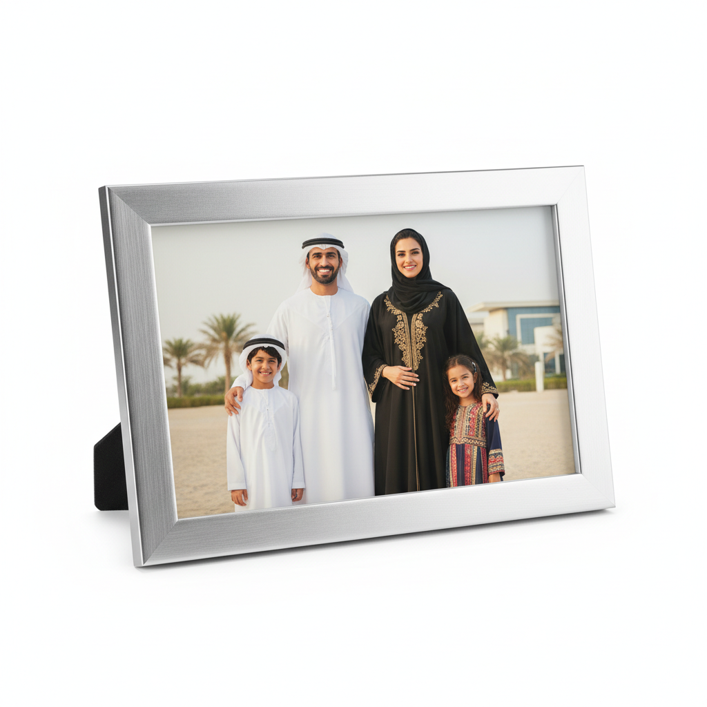 Arab Family Portrait Frame