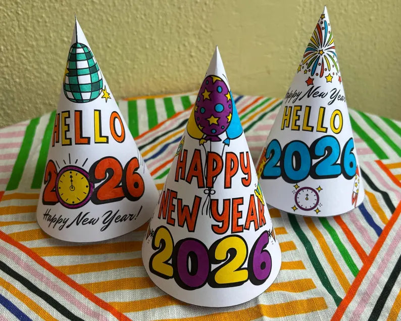 Customized Birthday Party Hats