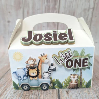 Personalized Gable Shaker Box with 3D Elements